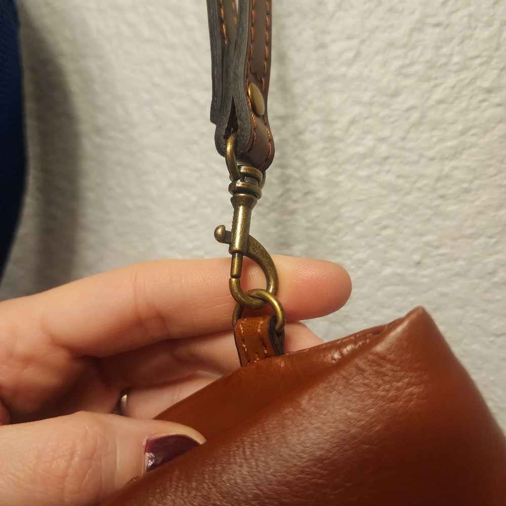 Patricia Nash Magnetic Clutch With Wrist Strap (Aged Brass Hardware) - Picture 11 of 11